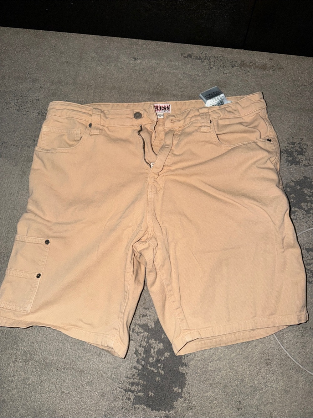 Guess Men's Tan Cargo Shorts